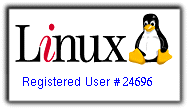 Registered Linux user 24696